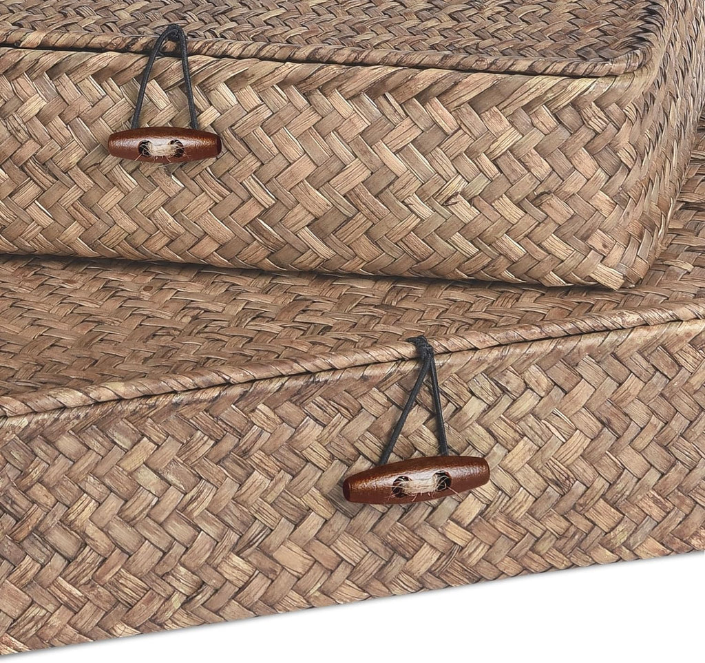 Boho Brown Storage Bin — Set of 2 - View 3