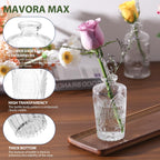 Vintage Glass Flower Vase - View 5