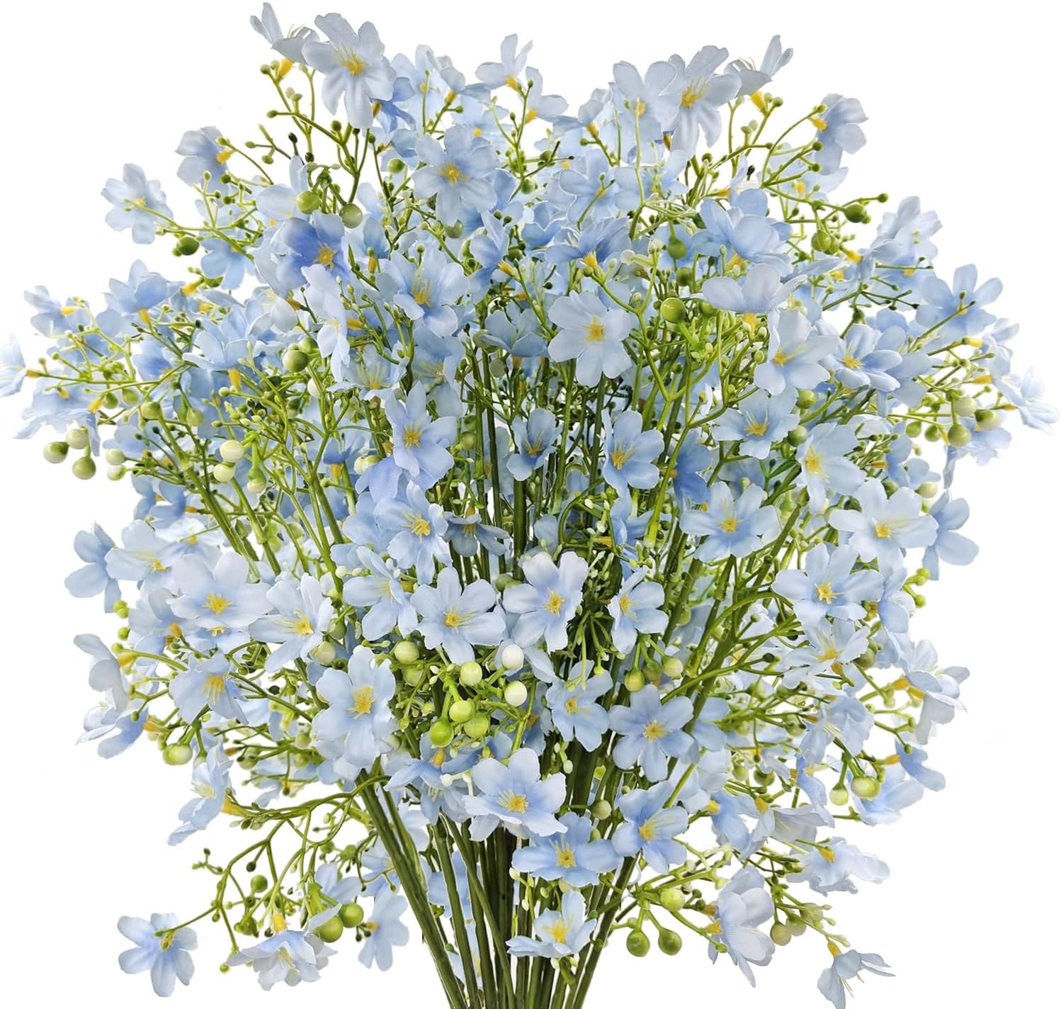 Blue Artificial Plant — Light Blue