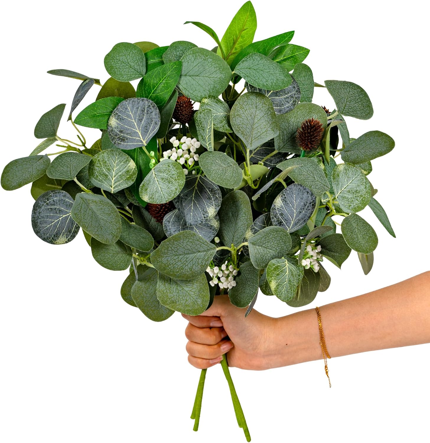 Green Artificial Plant — 16" — Green