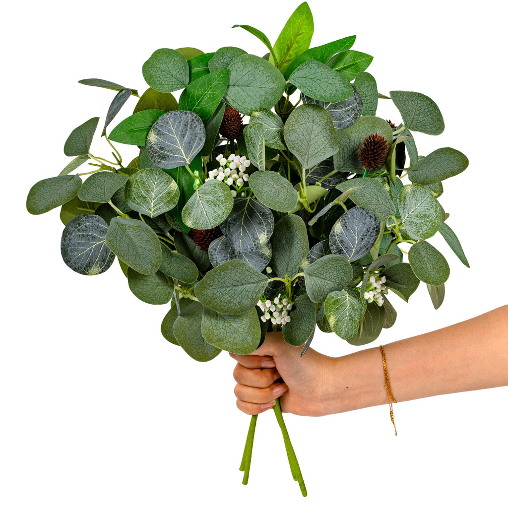 Green Artificial Plant — 16"