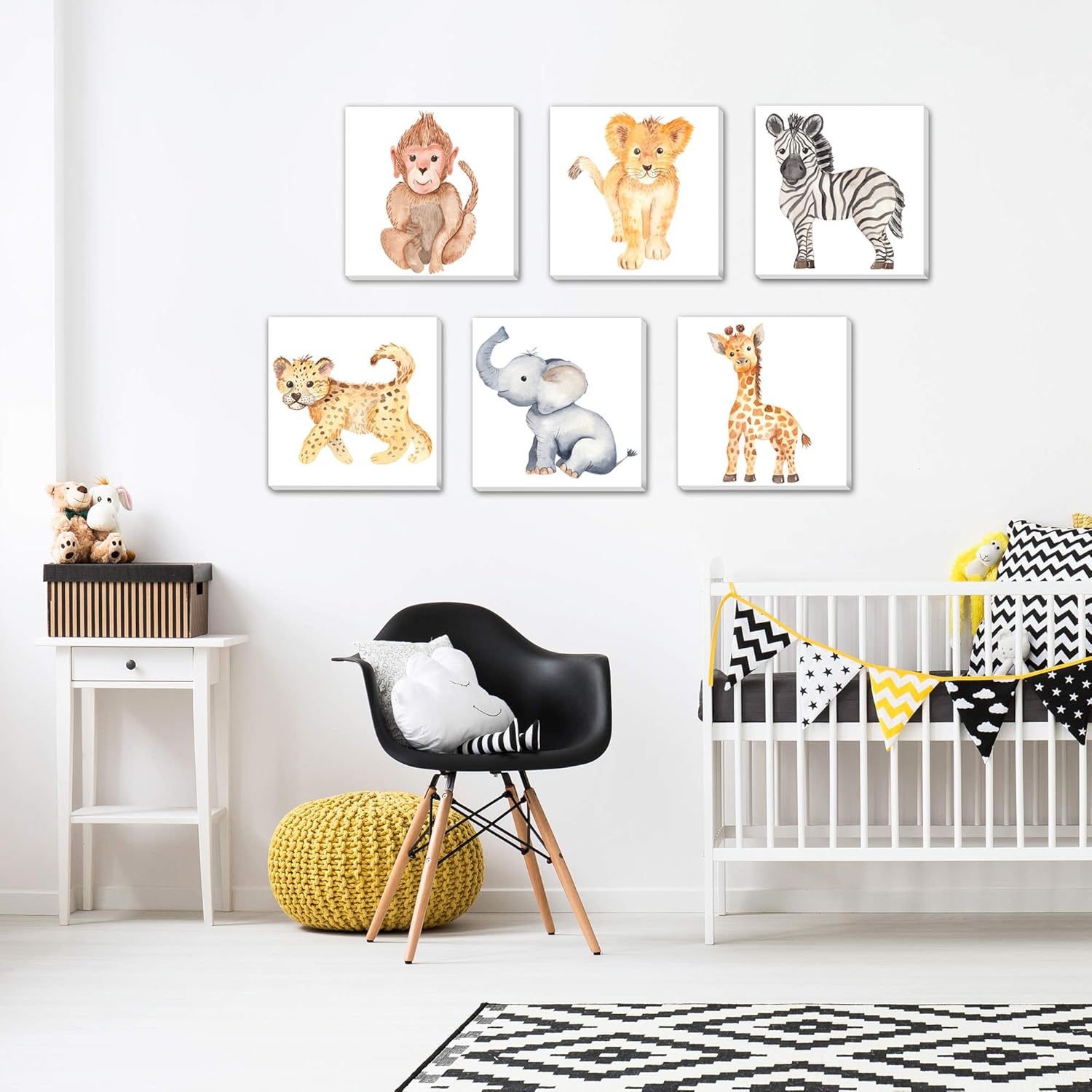 Fabric Canvas Wall Art — 10" - View 3