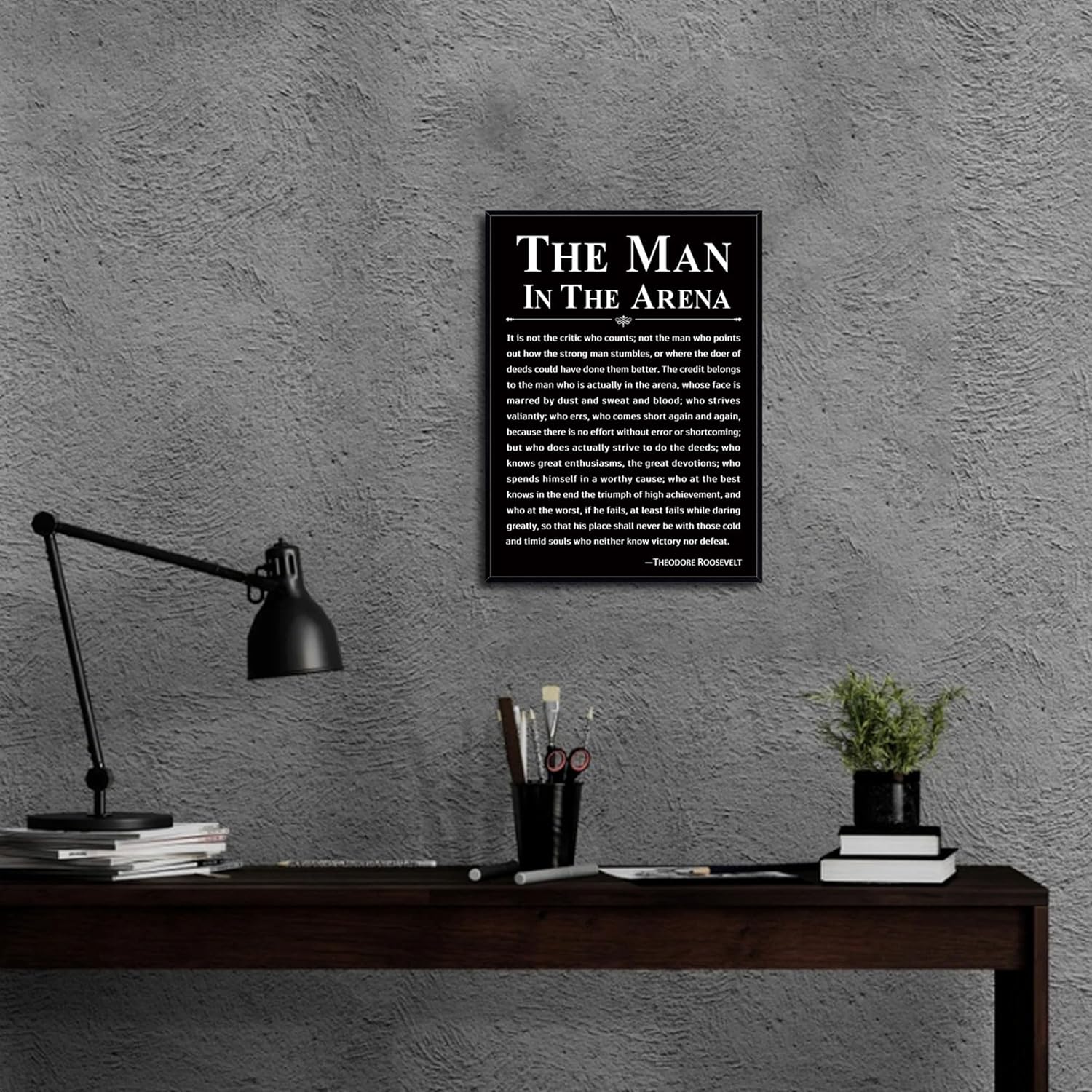 Framed Black Wall Decor - View 5