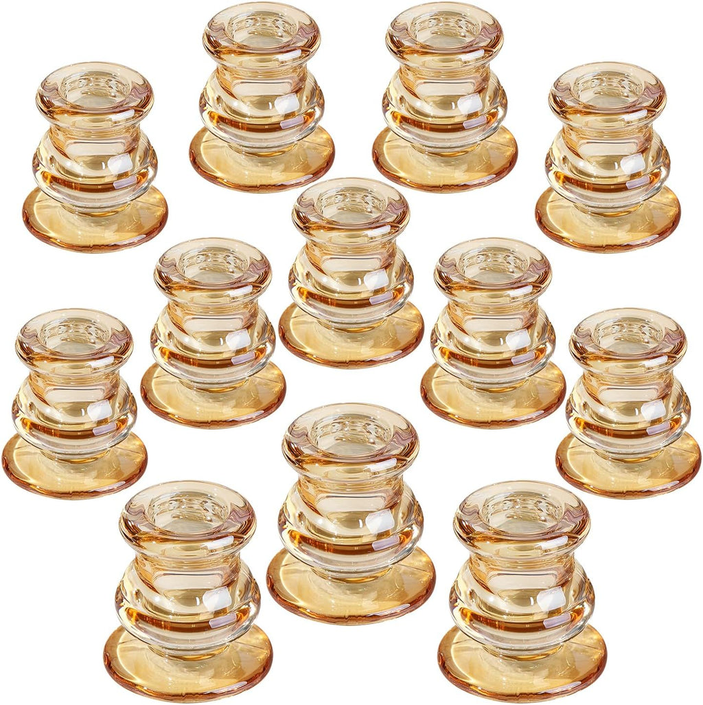 Blue Candle — Gold-12pcs