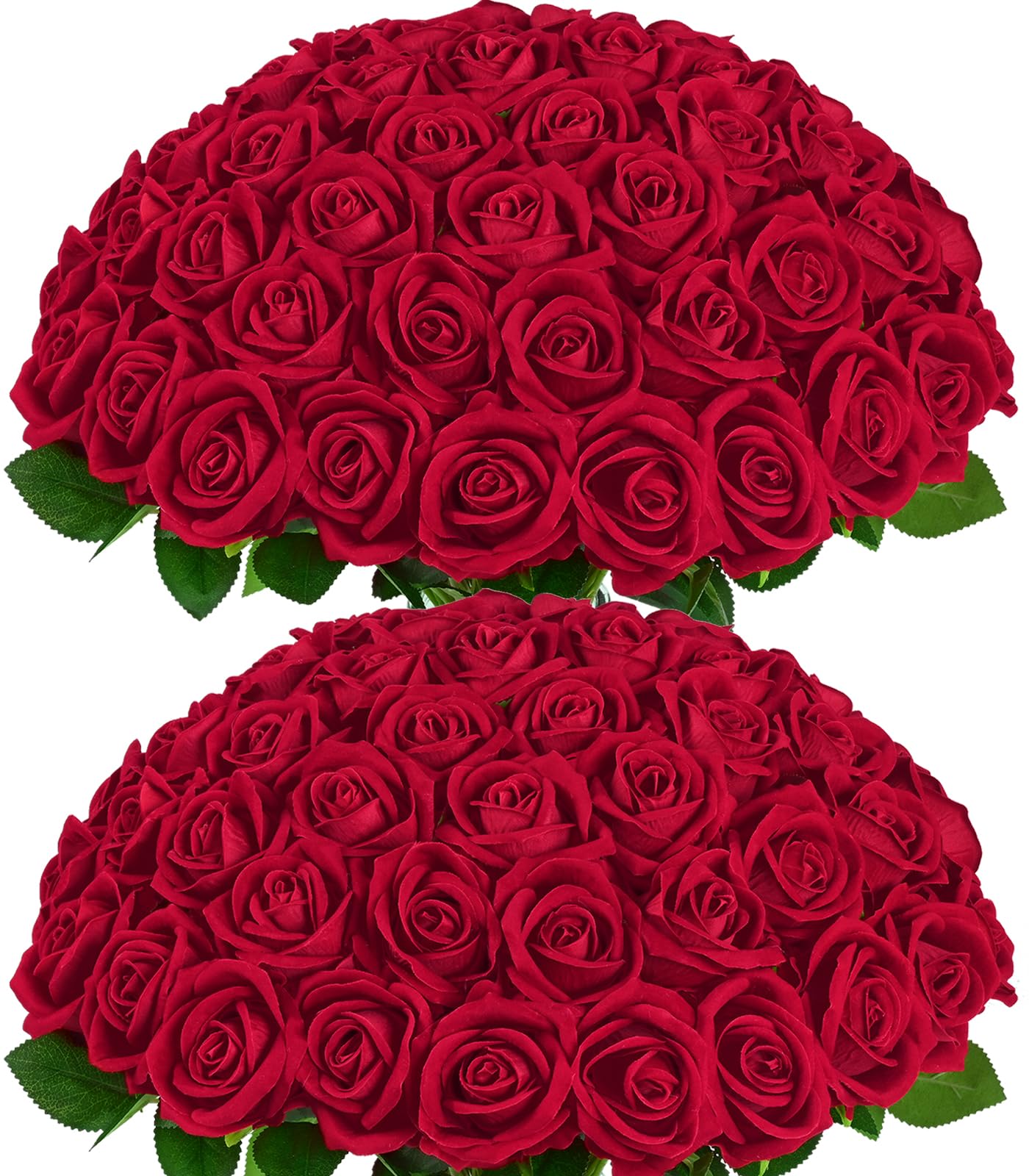 Velvet Luxe Black Artificial Flowers