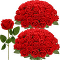 Black Artificial Flowers — Red