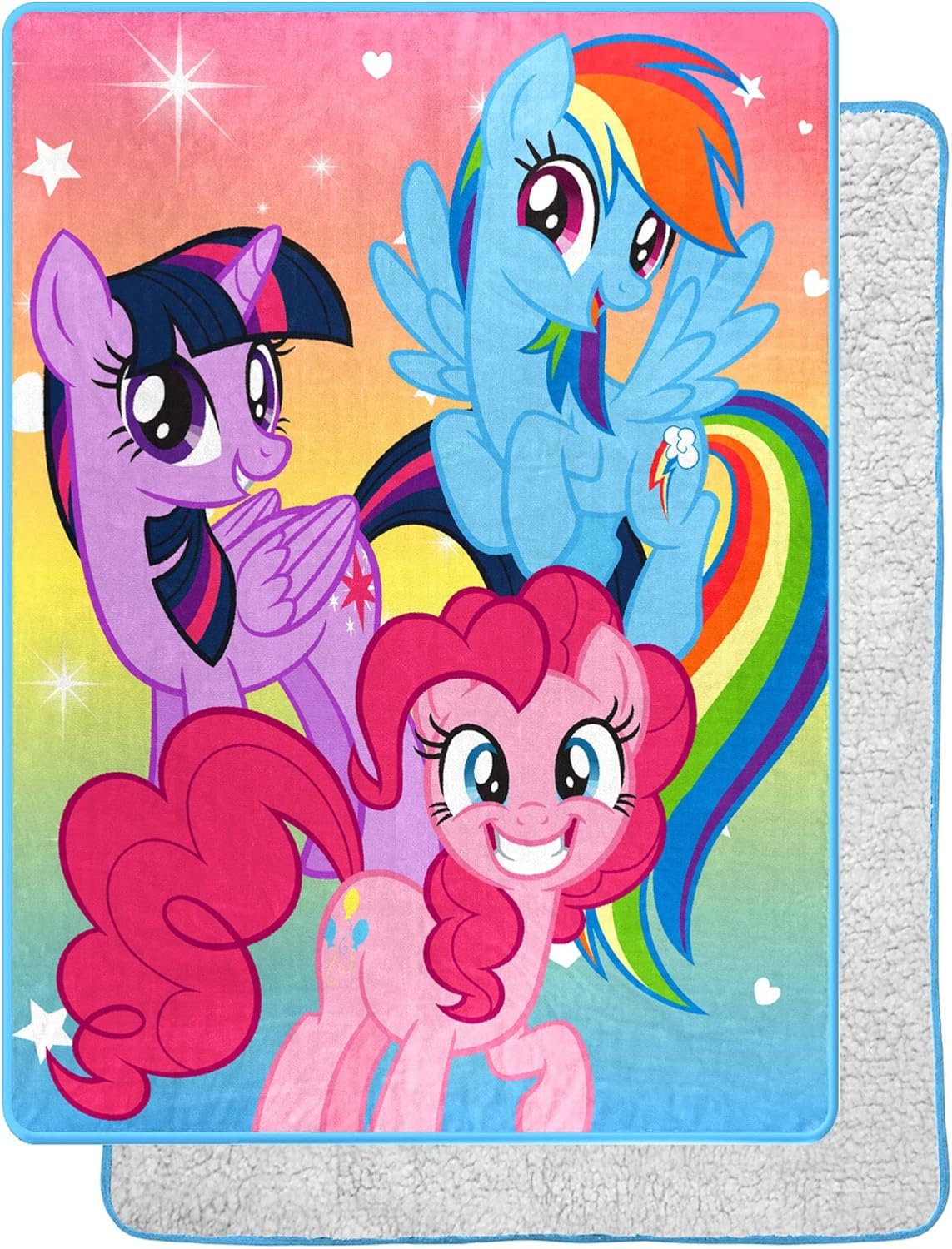 Fabric Throw Pillow — 60" — Rainbow Surprise