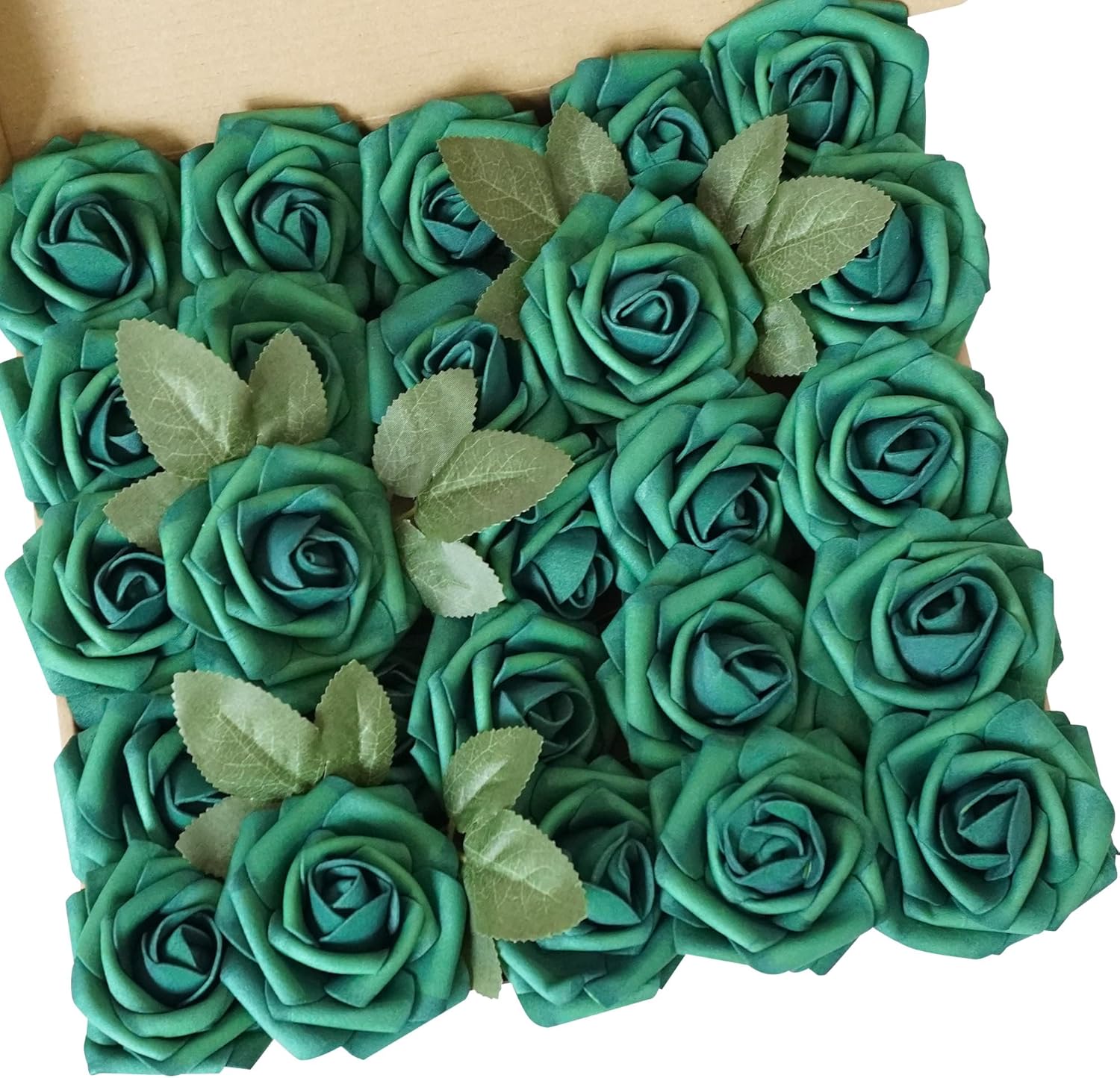 Black Artificial Plant — Dark Green