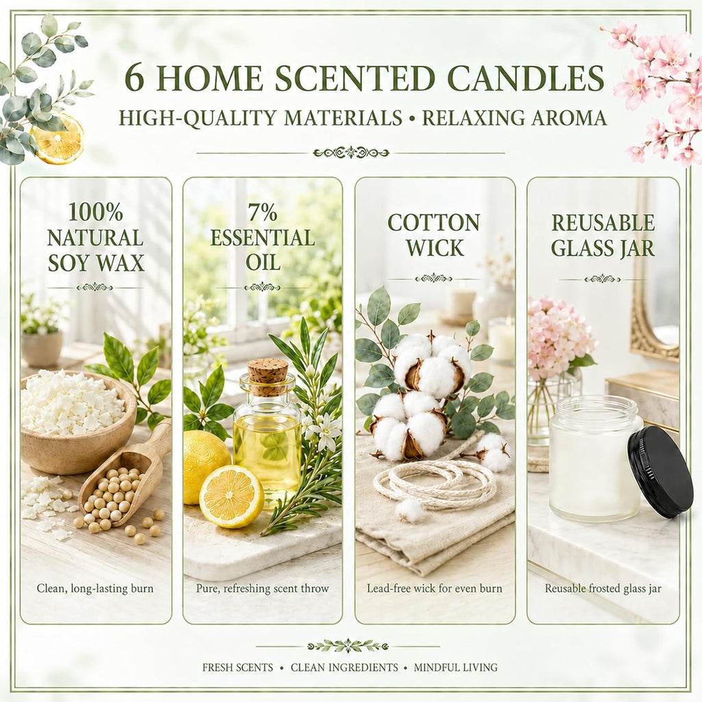 Soy Wax Scented Candle - View 4