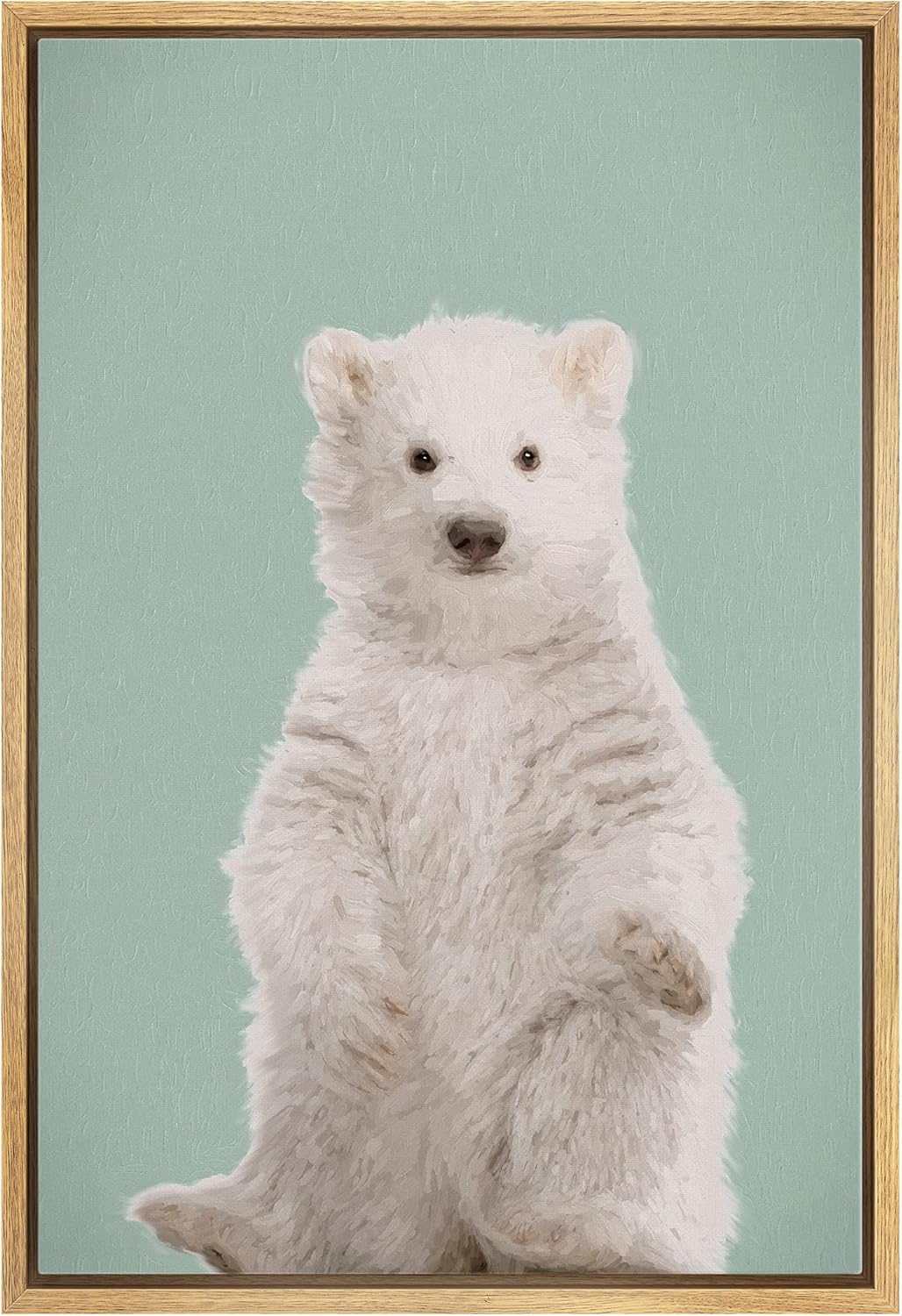 Framed Luxe Fabric Wall Art — 24" — 24"L x 16"W