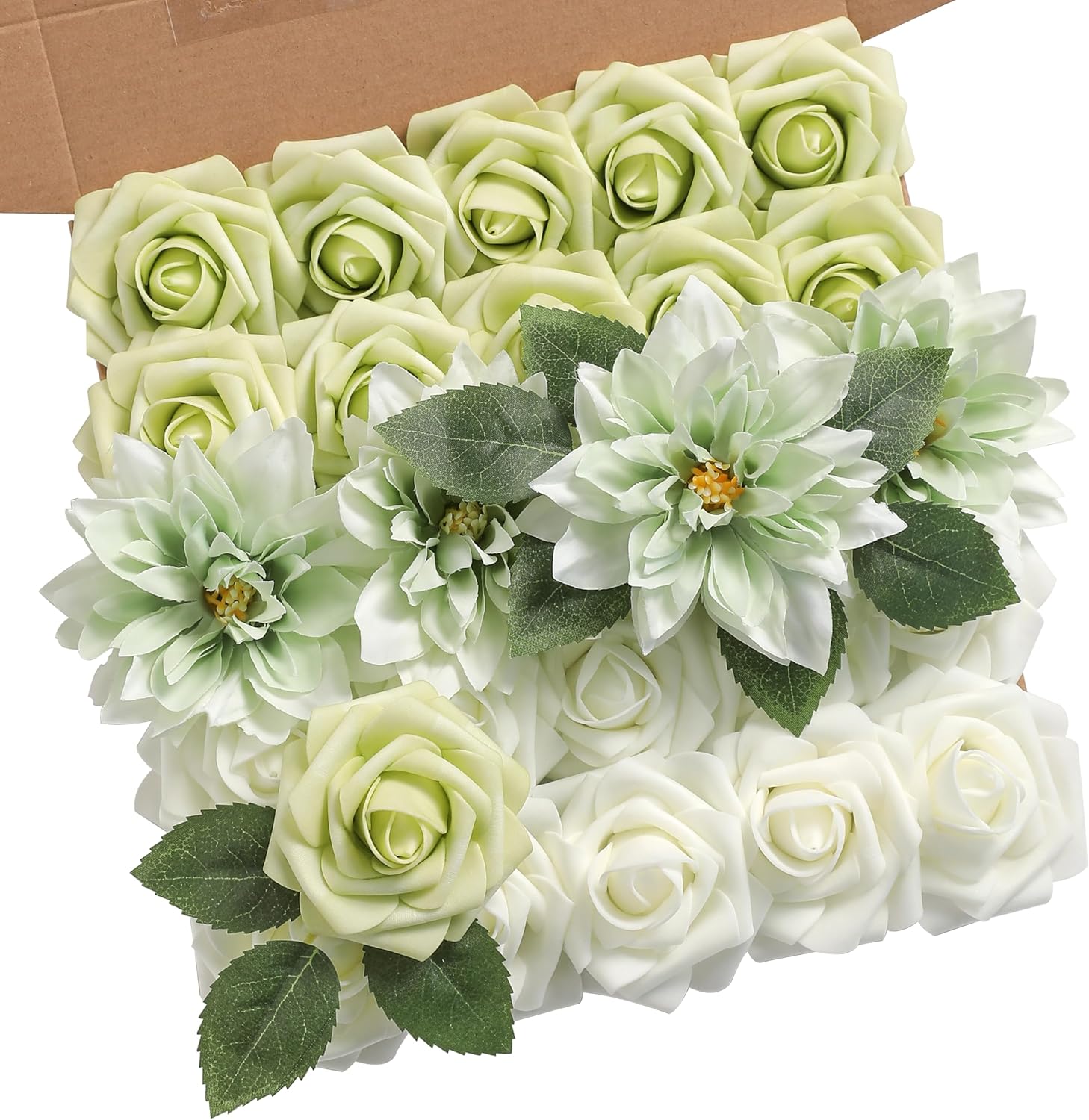 Blue Artificial Flowers — Springtime Green