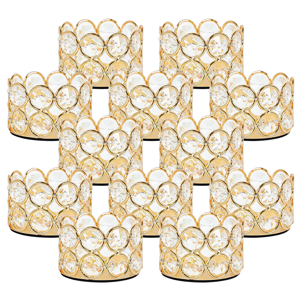Luxe Gold Candle — Set of 12