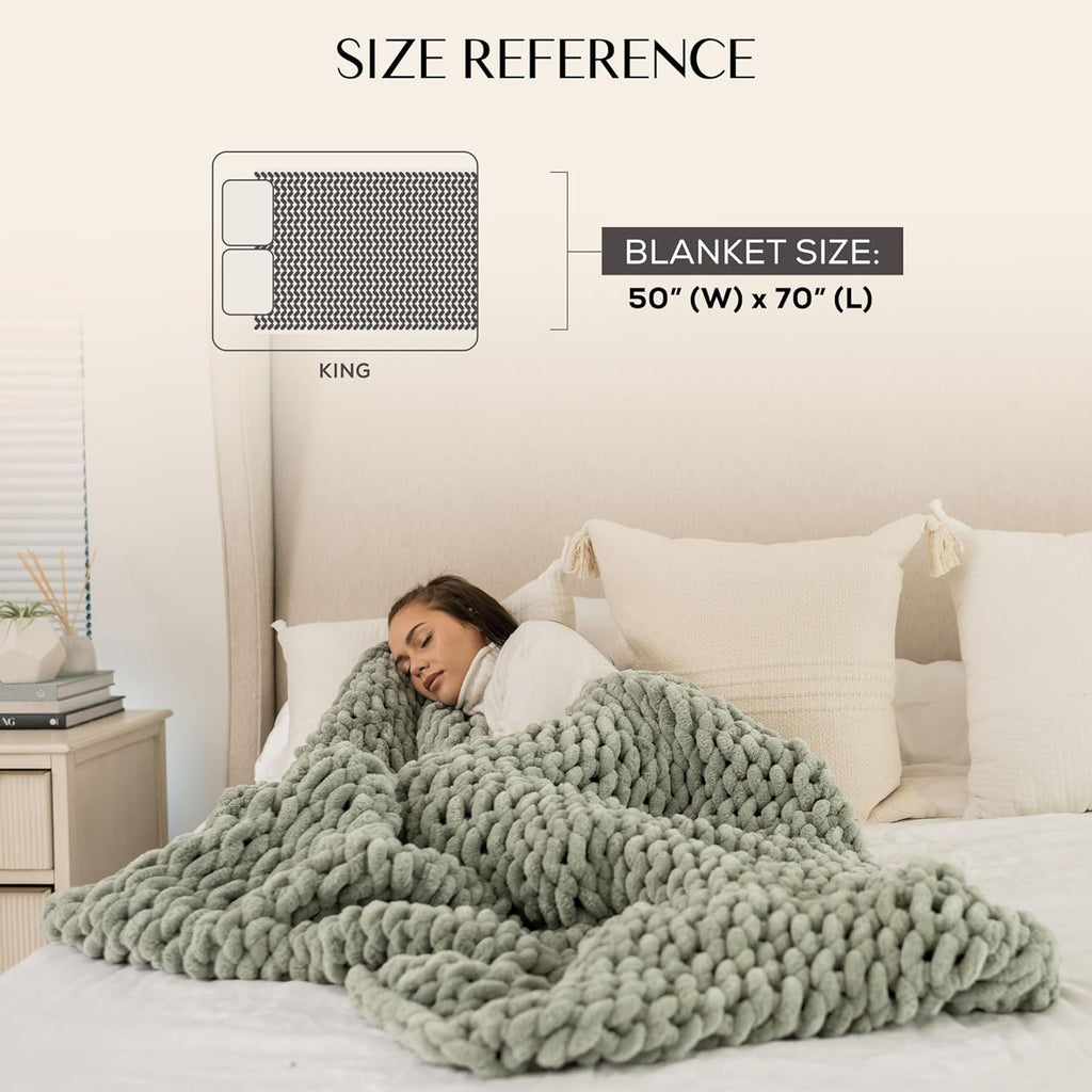 Knit Luxe Beige Throw Pillow — 50x70 - View 8