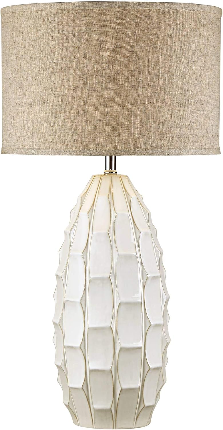 Handcrafted Mid-Century Ceramic Table Lamp — 32.75" - View 2