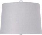 Farmhouse Grey Bedside Lamp — 32" - View 3