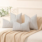 Boho Beige Throw Pillow — 18" - View 3