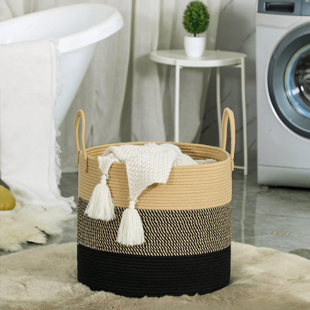 Boho Beige Throw Pillow — 18" - View 5