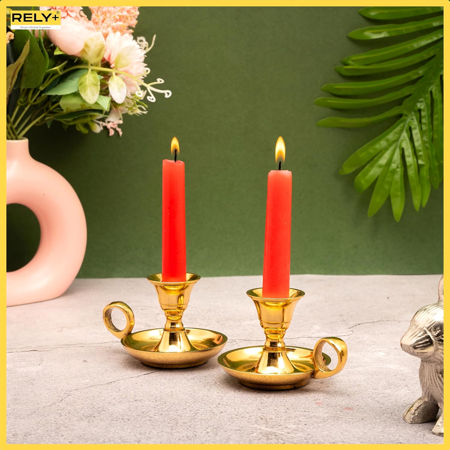 Luxe Gold Candle — Set of 2 - View 4