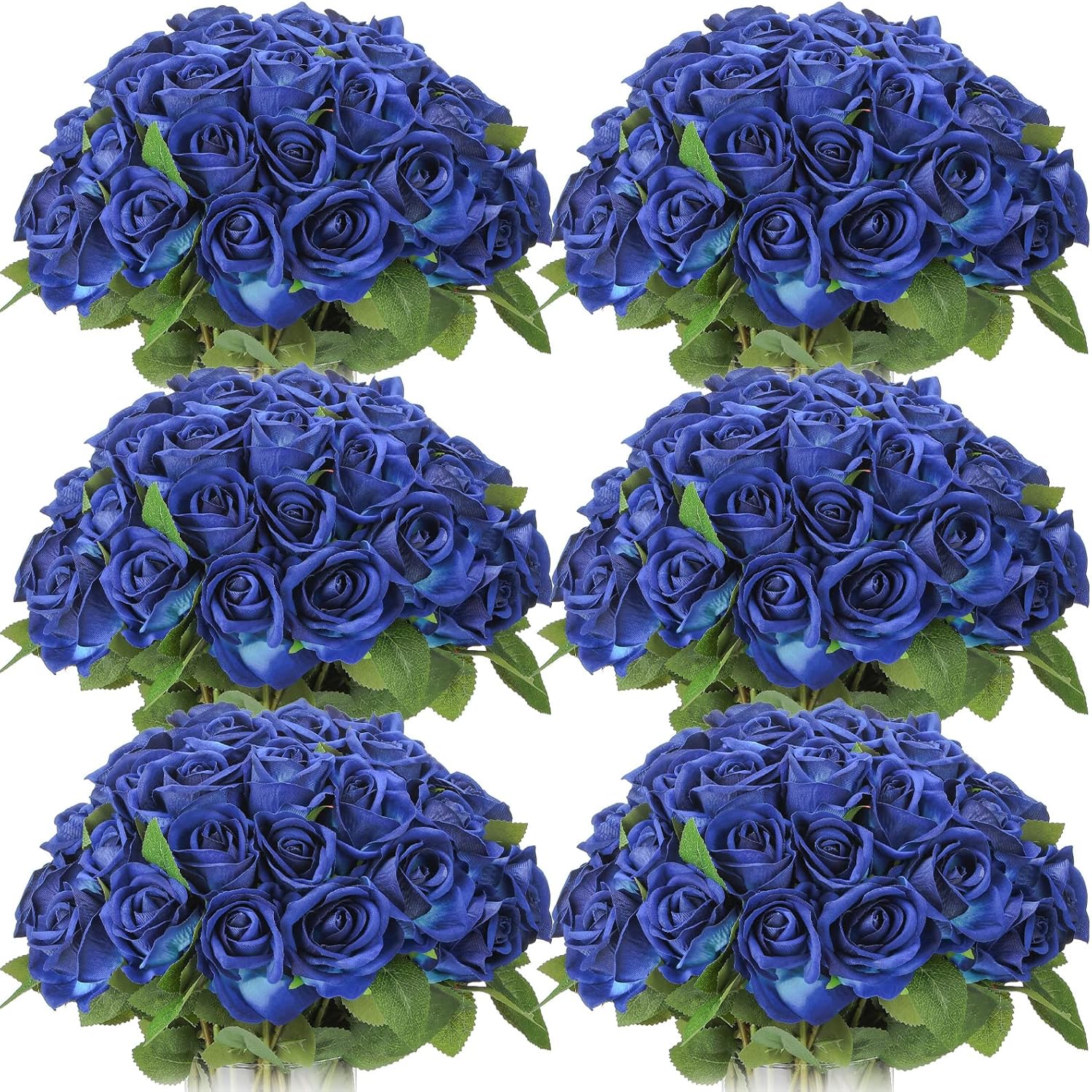 Beige Artificial Plant — Blue
