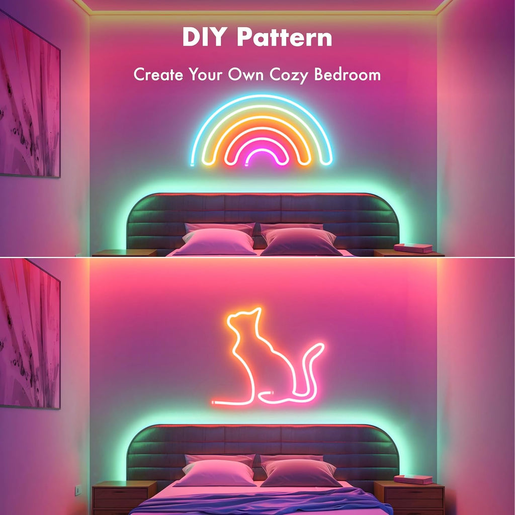 USB Metal LED Strip Light — 65" - View 3