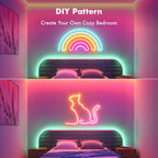 USB Metal LED Strip Light — 65" - View 3