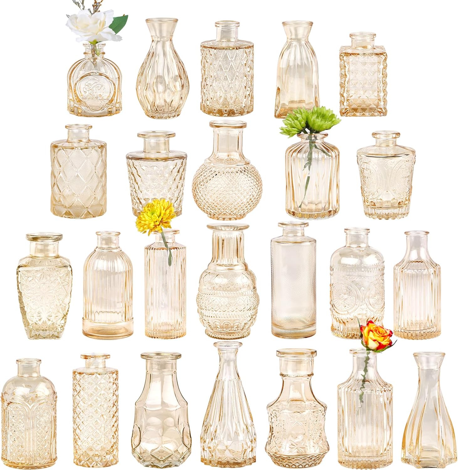 Black Vase — Amber-24pcs