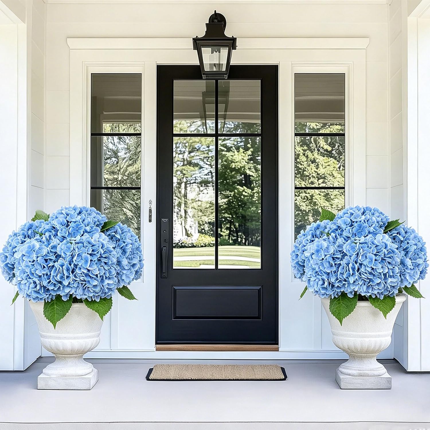 Blue Artificial Flowers — 21" - View 7