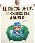 Blue Throw Pillow — 50x60 — Abuelo