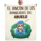 Blue Throw Pillow — 50x60