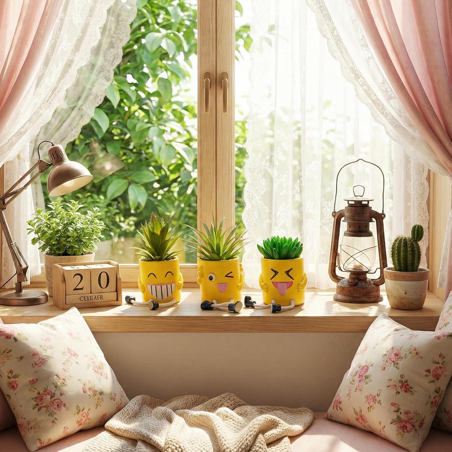 Green Faux Plant - View 5