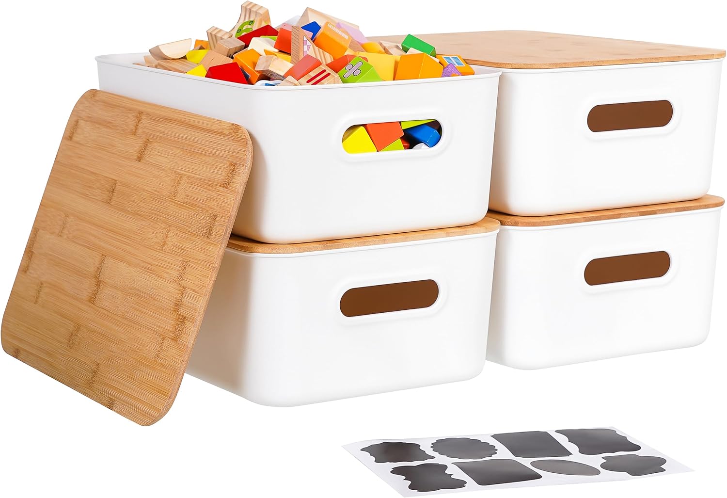 Wood Storage Bin — 10" — Large