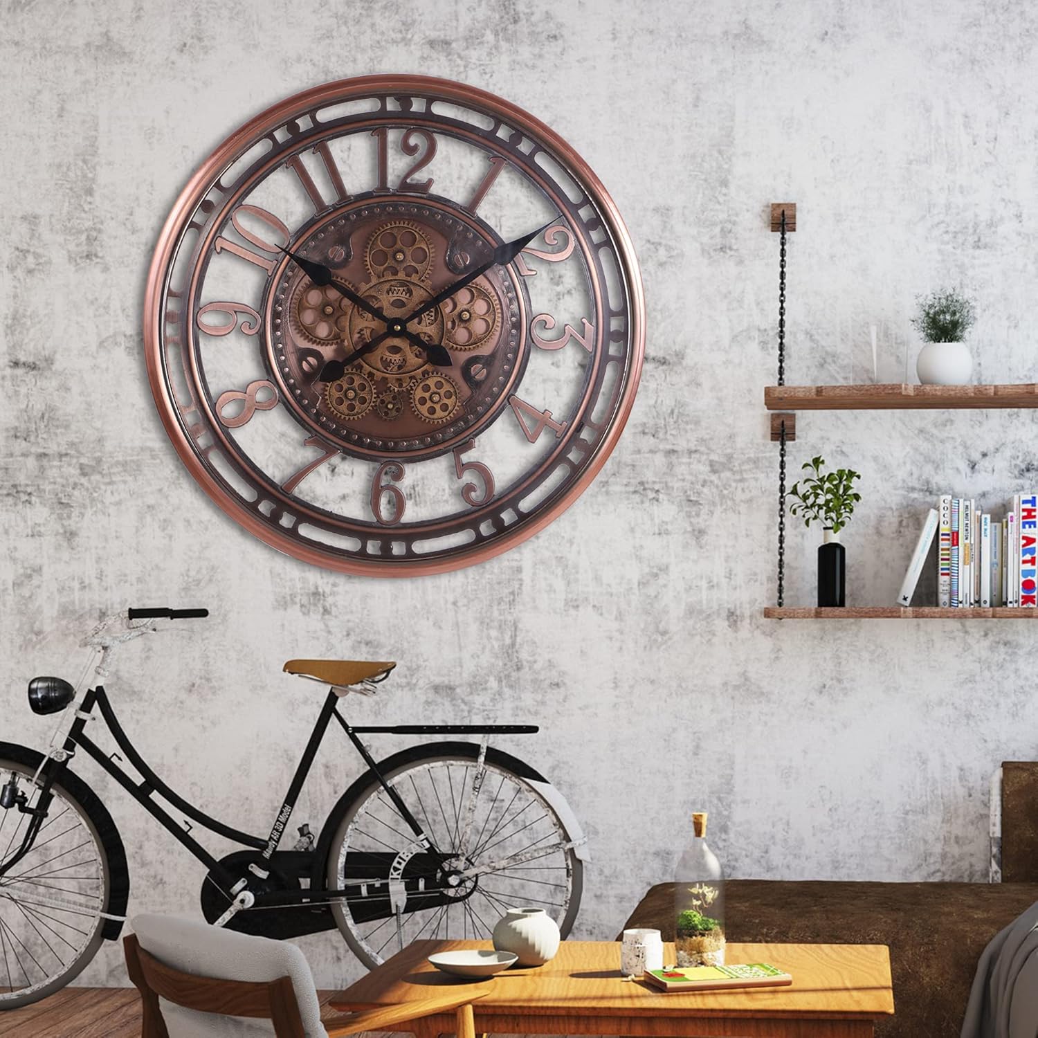 Farmhouse Gold Wall Art — 21" - View 6