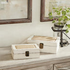 Wood Storage Basket — 10" - View 6