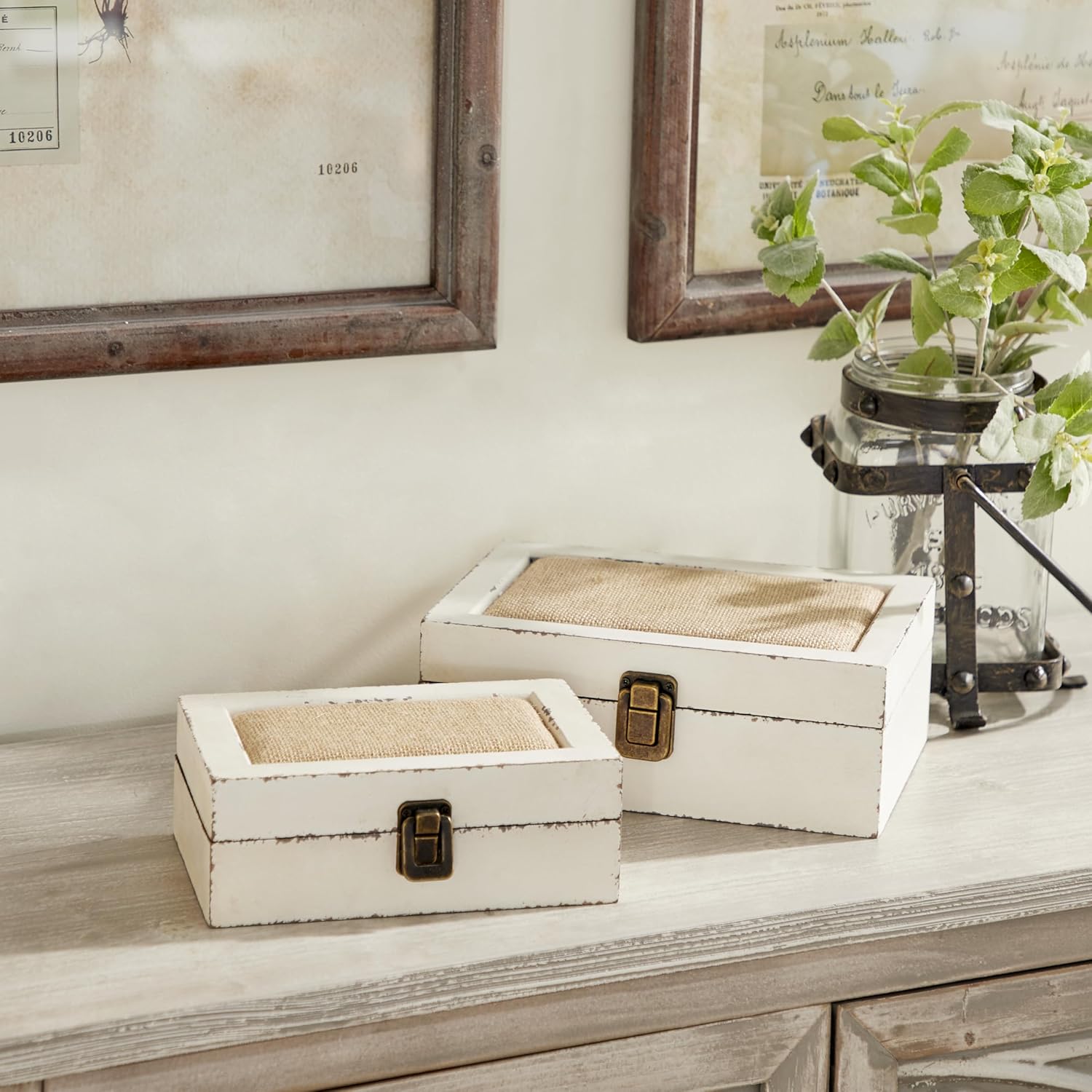 Wood Storage Basket — 10" - View 6