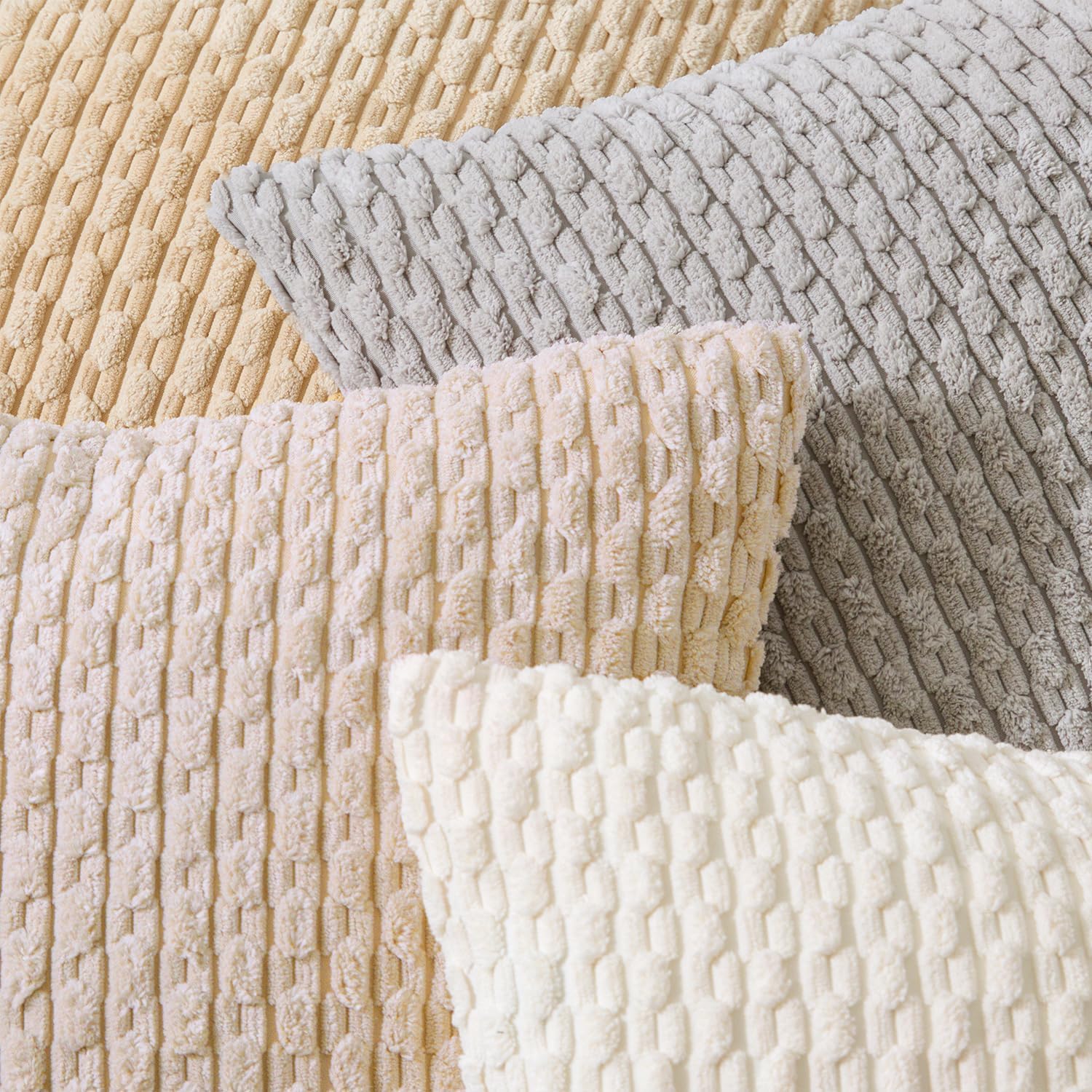 Boho Beige Pillow Cover — 20" - View 5