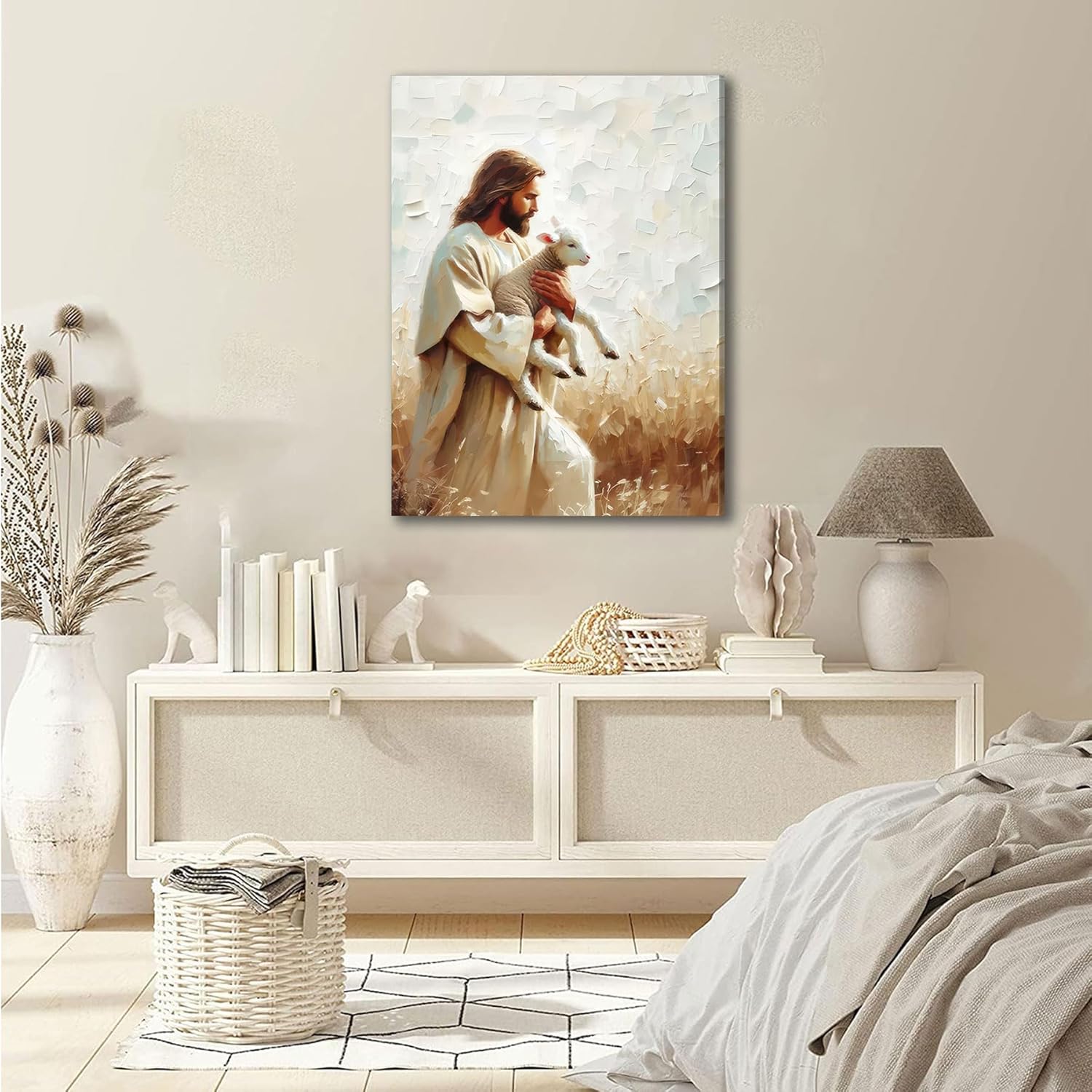 Fabric Canvas Wall Art — 12x16 - View 3