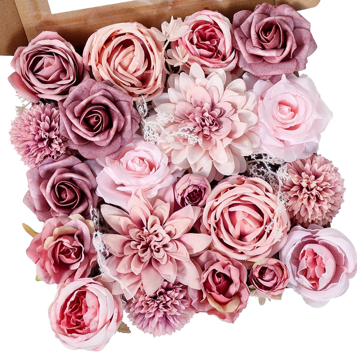 Vintage Blue Artificial Flowers — Vintage Pink