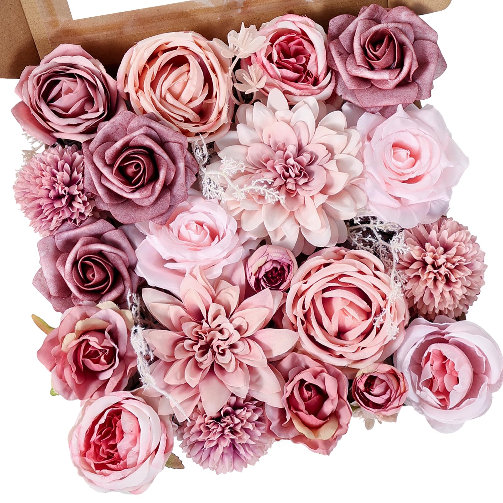 Vintage Blue Artificial Flowers