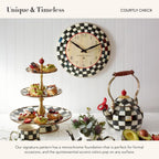 Purple Wall Clock - View 3