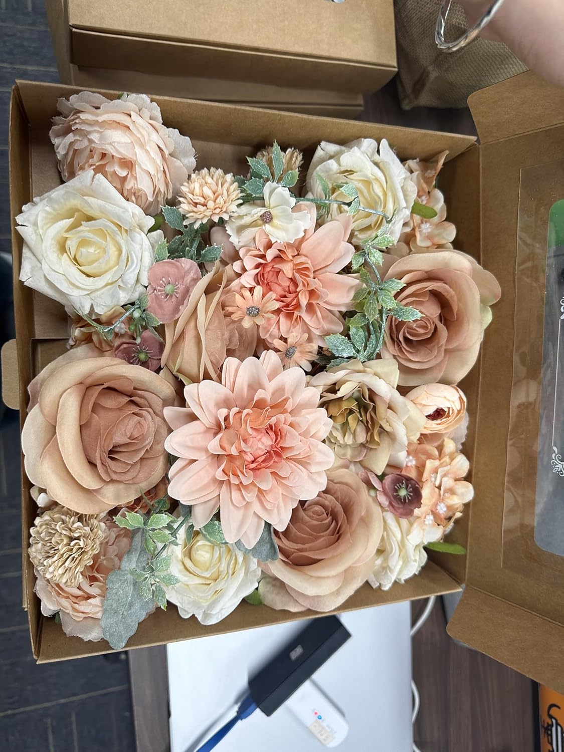 Blue Artificial Flowers — Pink