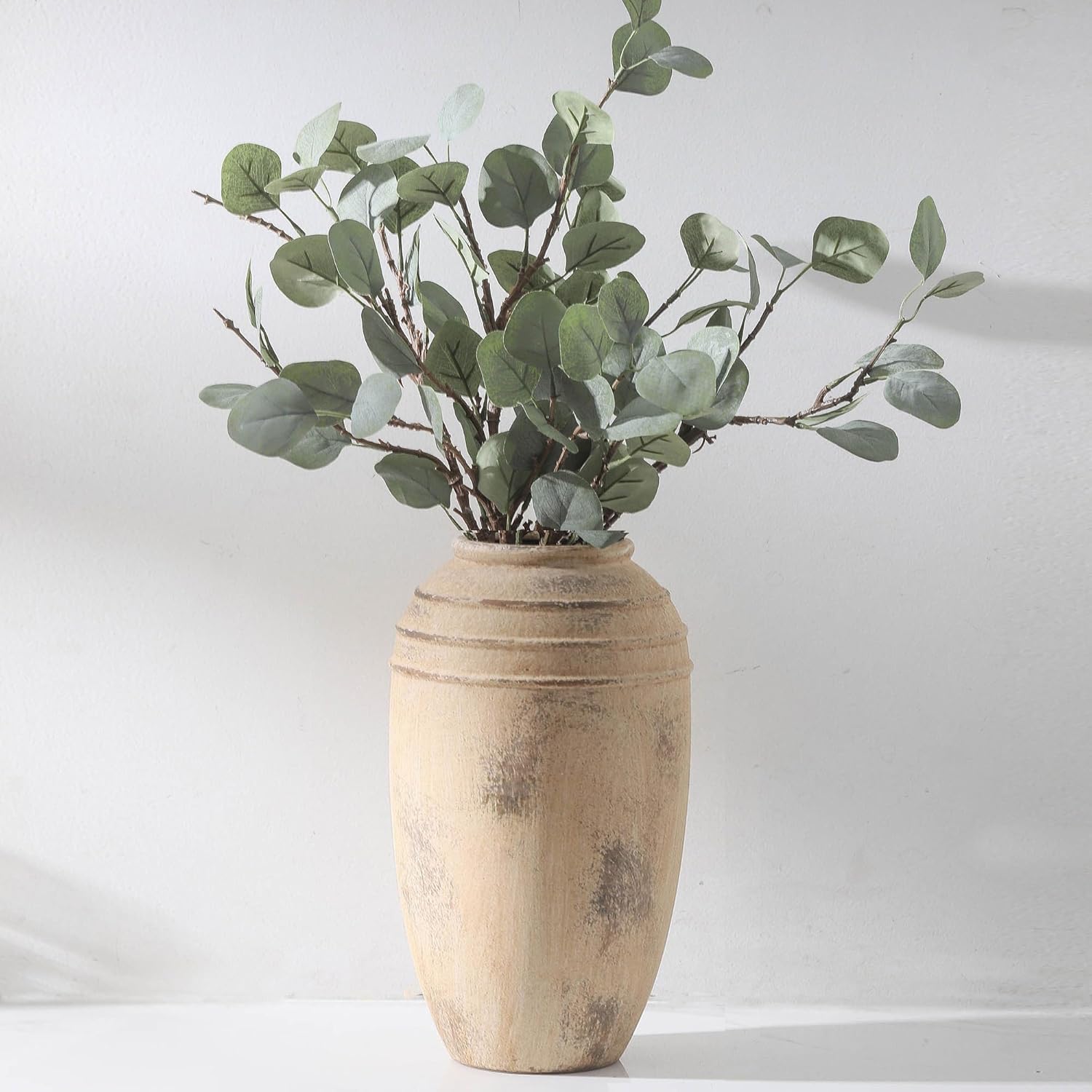Farmhouse Ceramic Flower Vase — 41" — 101-12.87in