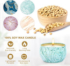 Soy Wax Metal Scented Candle - View 2