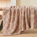 Beige Throw Pillow — 50" - View 9