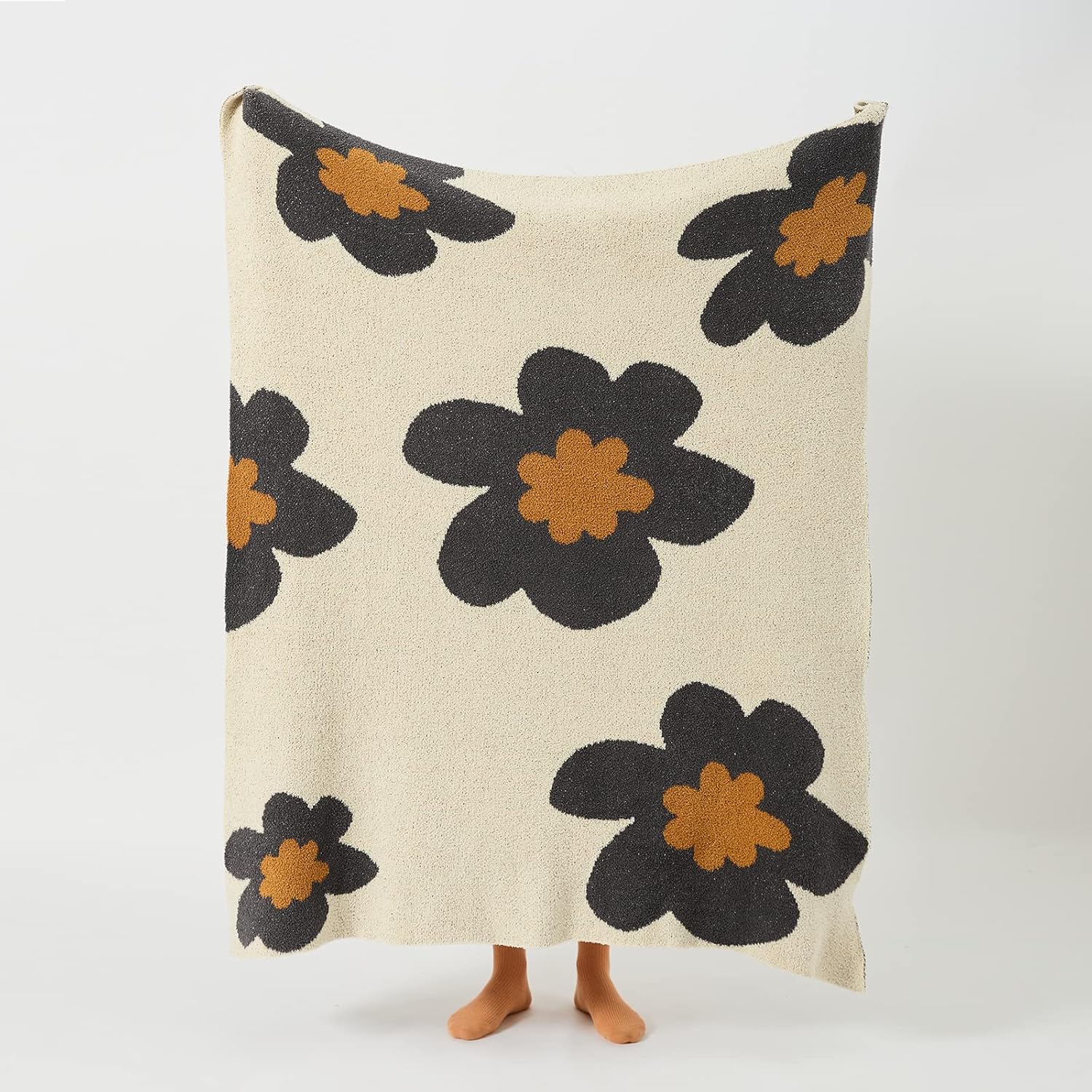 Grey Throw Pillow — 47" - View 5