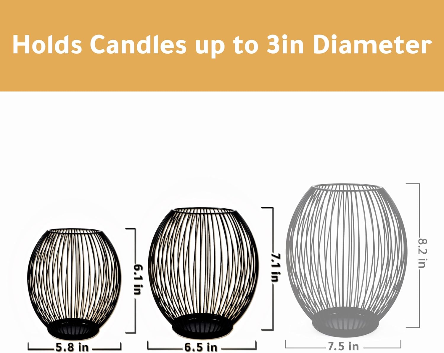 Wax Pillar Candle - View 3