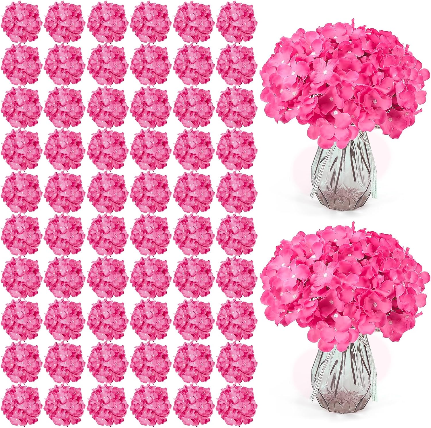 Blue Artificial Flowers — Rose Red