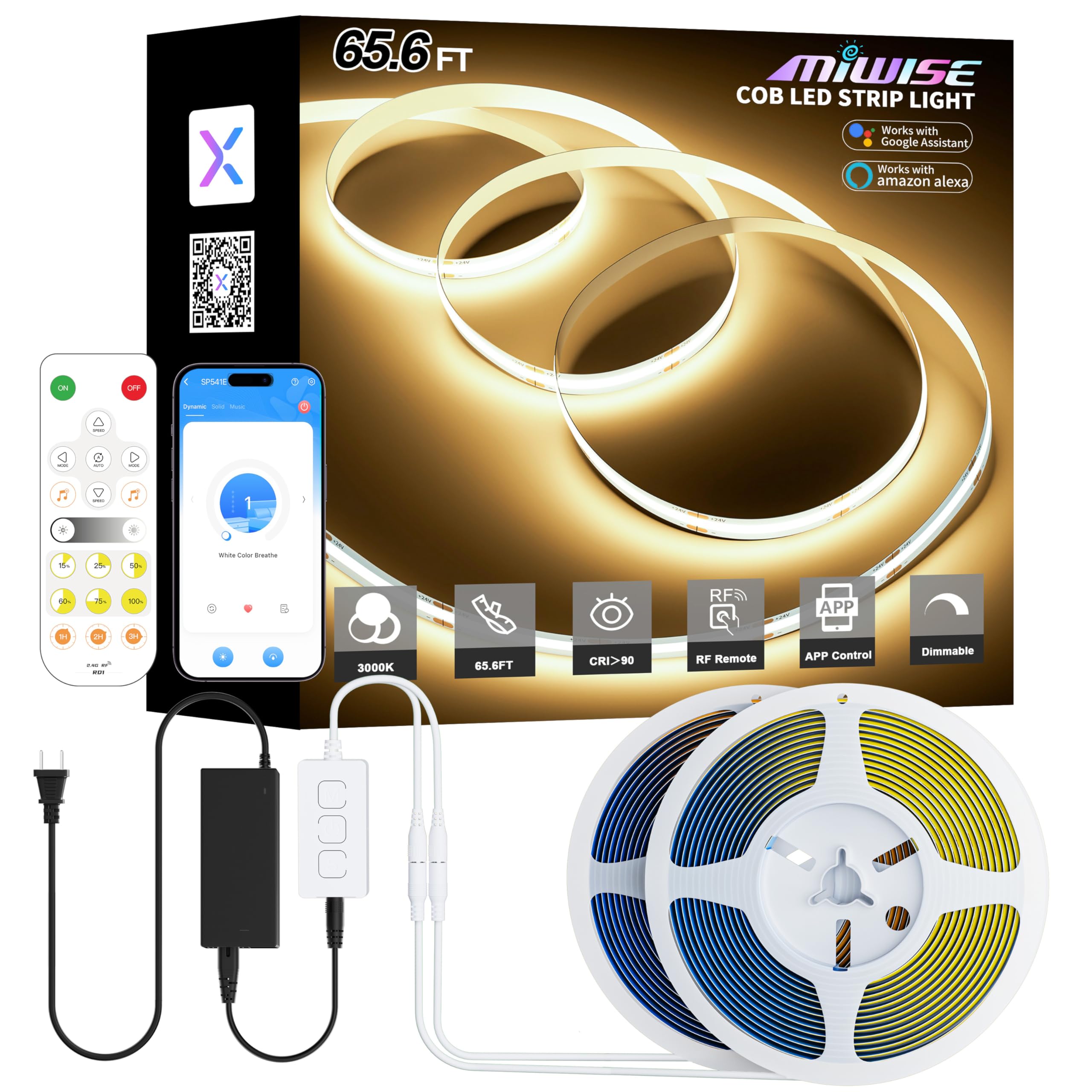 Dimmable Metal LED Strip Lights