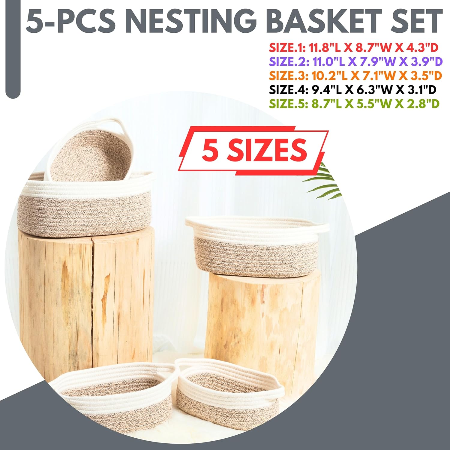 Boho Beige Vase - View 7