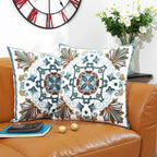 Boho Fabric Pillow Cover — 18" - View 2