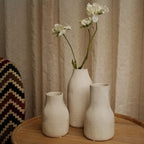 Boho Red Decorative Vase — Set of 3 - View 3